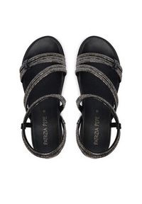 Patrizia Pepe Sandały PPJ401.01 Czarny. Kolor: czarny. Materiał: syntetyk #6