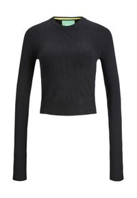 JJXX Sweter 12224416 Czarny Slim Fit. Kolor: czarny. Materiał: wiskoza #5