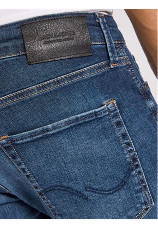 Jack & Jones - Jack&Jones Jeansy Glenn 12133074 Granatowy Slim Fit. Kolor: niebieski