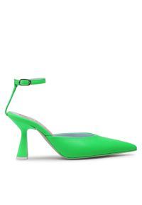 Sandały Chiara Ferragni. Kolor: zielony