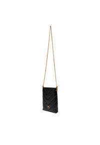 Pinko - PINKO Torebka Flat Satchel AI 25-26 PCPL 105352 A2W2 Czarny. Kolor: czarny. Materiał: skórzane #3
