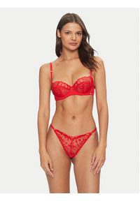 Gossard Stringi Fiesta 19706 Czerwony. Kolor: czerwony. Materiał: syntetyk