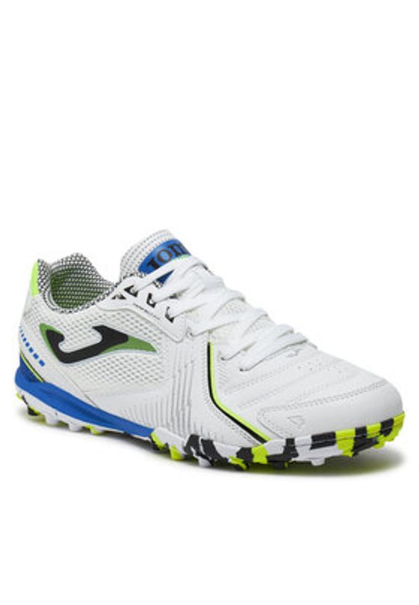 Joma Buty do piłki nożnej Dribling 2402 DRIS2402TF Biały. Kolor: biały. Materiał: skóra