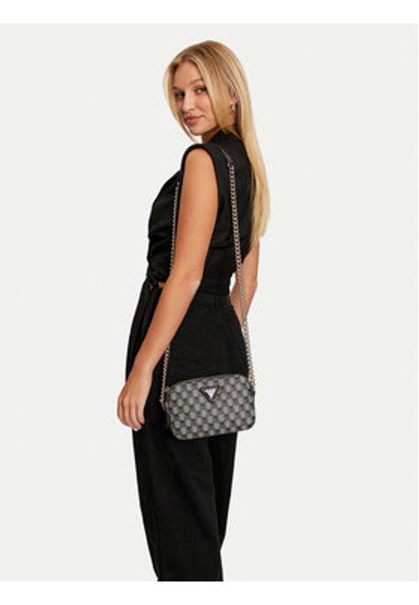 Guess Torebka HWJT93 44140 Czarny. Kolor: czarny. Materiał: skórzane
