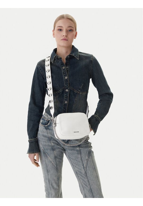 MICHAEL Michael Kors Torebka 32R6SYTC6L Biały. Kolor: biały. Materiał: skórzane
