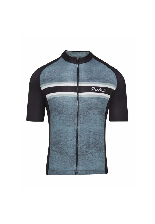 Jersey Protest Prtluuk. Kolor: wielokolorowy, niebieski, zielony. Materiał: jersey. Sport: kolarstwo