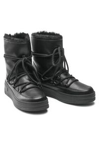 Jenny Fairy Śniegowce WS5806-04 Czarny. Kolor: czarny. Materiał: skóra #5