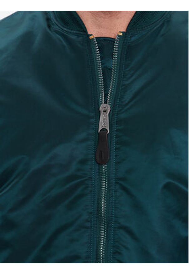 Alpha Industries Kurtka bomber MA-1 100101 Granatowy Oversize. Kolor: niebieski. Materiał: syntetyk