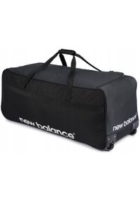 Duża torba sportowa na kółkach podróżna New Balance Team XL Bag. Kolor: czarny. Styl: sportowy