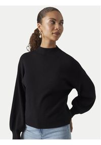 Vero Moda Sweter Nancy 10290748 Czarny Regular Fit. Kolor: czarny. Materiał: syntetyk #5