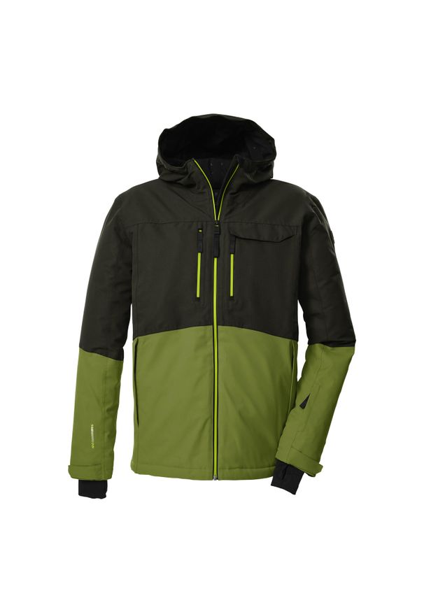 Kurtka narciarska Killtec KSW 53. Kolor: wielokolorowy, szary, zielony. Sezon: zima. Sport: narciarstwo