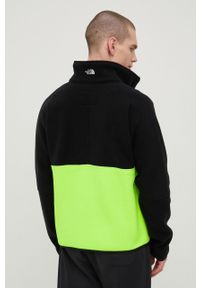 The North Face bluza męska kolor zielony wzorzysta. Okazja: na co dzień. Kolor: zielony. Materiał: włókno, dzianina, materiał. Styl: casual #3