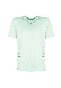 Fila T-Shirt "Training-RHO" | FAM0280 | Mężczyzna | Zielony. Okazja: na co dzień. Kolor: zielony. Materiał: poliester. Styl: casual #4