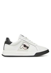 Sneakersy Karl Lagerfeld Kids. Kolor: biały