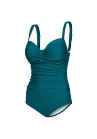 Aqua Speed - Strój jednoczęściowy pływacki damski OLIVIA. Kolor: zielony #1