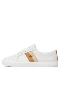 Lauren Ralph Lauren Sneakersy Janson II 802925365001 Biały. Kolor: biały. Materiał: skóra