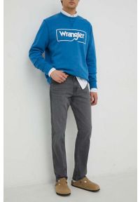 Wrangler jeansy Greensboro męskie. Kolor: szary #1