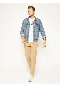 Levi's® Chinosy Standard 17196-0014 Beżowy Tapered Fit. Kolor: beżowy. Materiał: bawełna #5