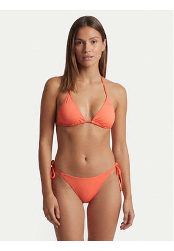 Guess Dół od bikini E6GO27 KF442 Pomarańczowy. Kolor: pomarańczowy. Materiał: syntetyk