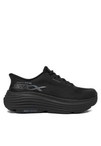 skechers - Skechers Buty do biegania Max Cushioning Endeavour 129473/BBK Czarny. Kolor: czarny. Materiał: materiał #1