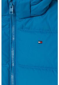 TOMMY HILFIGER - Tommy Hilfiger kurtka puchowa dziecięca kolor niebieski. Okazja: na co dzień. Kolor: niebieski. Materiał: puch. Styl: casual #3