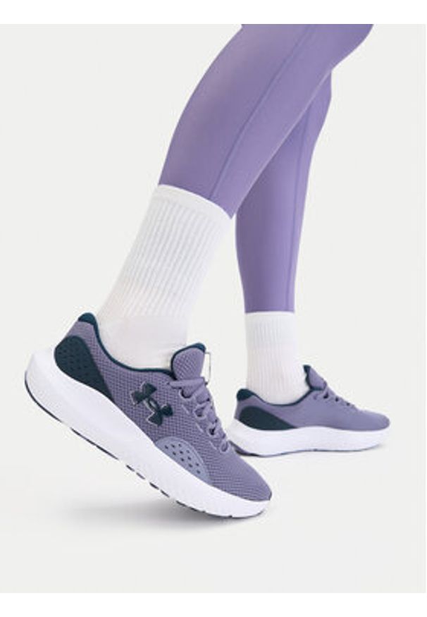 Under Armour Buty do biegania UA W Charged Surge 4 3027007 Fioletowy. Kolor: fioletowy. Materiał: materiał