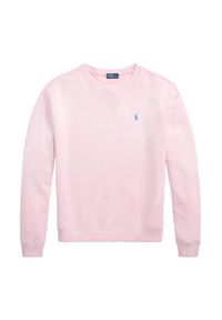 Polo Ralph Lauren Bluza 211935582016 Różowy Regular Fit. Typ kołnierza: polo. Kolor: różowy. Materiał: bawełna #5