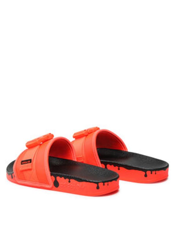 Adidas - adidas Klapki Pouchylette W GY1009 Pomarańczowy. Kolor: pomarańczowy. Materiał: materiał