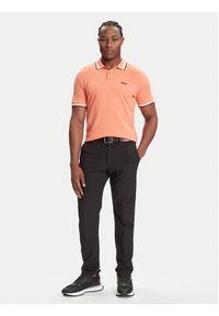 BOSS - Boss Polo Paddy 50469055 Pomarańczowy Regular Fit. Typ kołnierza: polo. Kolor: pomarańczowy. Materiał: bawełna #3