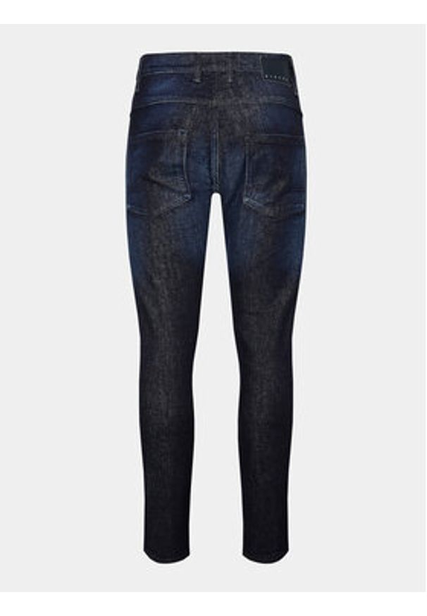 Sisley Jeansy 4Y7V576L9 Granatowy Skinny Fit. Kolor: niebieski