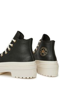 Converse Trampki Chuck Taylor All Star Lugged Heel Platform Gold A11500C Czarny. Kolor: czarny. Materiał: skóra. Obcas: na platformie #5