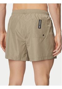 Karl Lagerfeld - KARL LAGERFELD Szorty kąpielowe A1M46013 Beżowy Regular Fit. Kolor: beżowy. Materiał: syntetyk #4