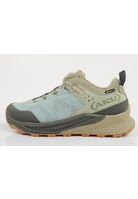 Buty sportowe trekkingowe damskie Aku Omina Gore-tex lekkie. Kolor: wielokolorowy. Styl: sportowy
