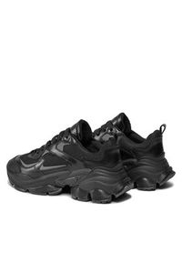 Bronx Sneakersy Platform sneakers 66461B-SO Czarny. Kolor: czarny. Materiał: skóra. Obcas: na platformie #2