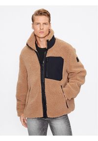 Moose Knuckles Kurtka przejściowa Saglek M32MS618 Brązowy Regular Fit. Kolor: brązowy. Materiał: syntetyk