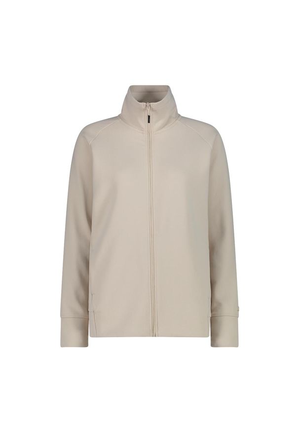 Bluza damska turystyczna CMP 34D1956. Kolor: beżowy. Styl: sportowy. Sport: turystyka piesza