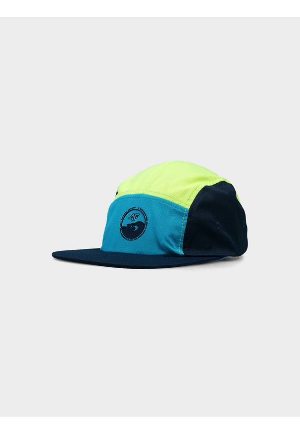 4f - Czapka z daszkiem snapback chłopięca. Kolor: wielokolorowy