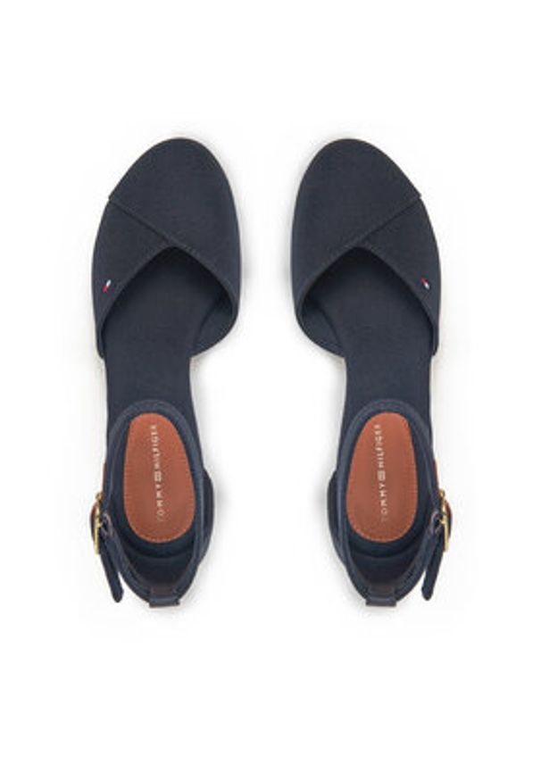 TOMMY HILFIGER - Tommy Hilfiger Espadryle FW0FW08657 Granatowy. Kolor: niebieski. Materiał: materiał