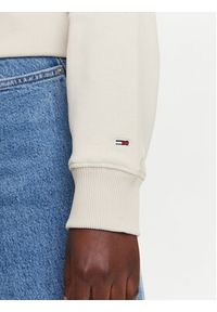 Tommy Jeans Bluza DW0DW21345 Beżowy Relaxed Fit. Kolor: beżowy. Materiał: bawełna #3