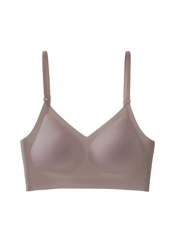 Intica - Biustonosz z wycięciem na plecach do codziennego użytku Melis. Kolor: szary. Materiał: materiał