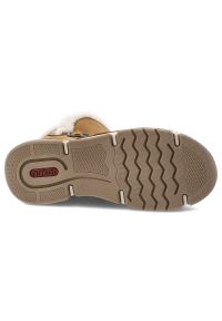 Brązowe Śniegowce Rieker Ocieplane Obuwie Damskie. Zapięcie: klamry. Kolor: brązowy. Materiał: skóra ekologiczna. Szerokość cholewki: normalna. Sezon: zima. Styl: elegancki, sportowy #3