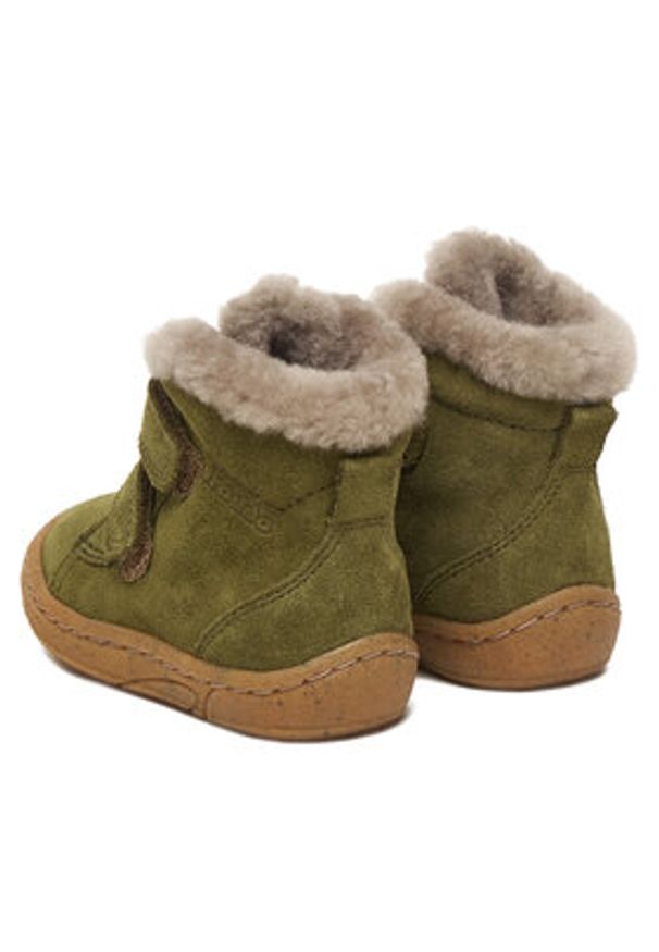 Froddo Kozaki Minni Suede G2110141-3 M Zielony. Kolor: zielony. Materiał: skóra, zamsz