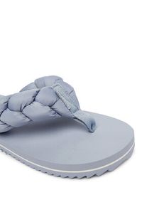 Tommy Jeans Japonki Braided Thong Beach Sandal EN0EN02877 Błękitny. Kolor: niebieski. Materiał: materiał #4