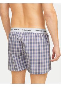 Jack & Jones - Jack&Jones Komplet 3 par bokserek Peter 12265461 Błękitny. Kolor: niebieski. Materiał: bawełna #3