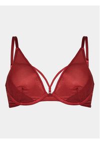 Hunkemöller Biustonosz braletka Ivana Up 203610 Czerwony. Kolor: czerwony. Materiał: syntetyk