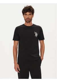 U.S. Polo Assn. T-Shirt MUP4367 Czarny Regular Fit. Typ kołnierza: polo. Kolor: czarny. Materiał: bawełna #1