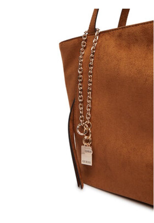 Guess Torebka Devon HWSG97 45230 Brązowy jasny. Kolor: brązowy