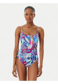 SELMARK - Selmark Strój kąpielowy BN958 Niebieski. Kolor: niebieski. Materiał: syntetyk #1