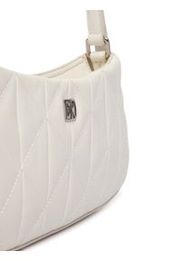 Calvin Klein Torebka Quilted Sm Shoulder Bag LV04F3327G Biały. Kolor: biały. Materiał: skórzane #4