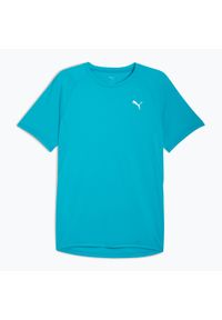 Puma - Koszulka do biegania męska PUMA Run Velocity Tee Poly. Kolor: niebieski. Sport: bieganie